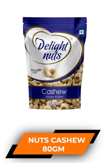 D Nuts Cashews 80gm